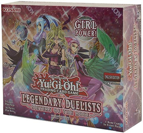 Yu-Gi-Oh! Legendary Duelists TCG: Sisters of The Rose Booster Display (36)