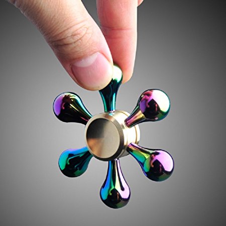 Fidget Spinner Toys with Fast Stainless metal Bearing –Hand Spinner Perfect For ADHD, ADD, Anxiety, Autism Adults and Children by EasternPin