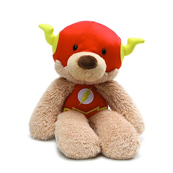 GUND DC Comics Universe Fuzzy Flash Plush Stuffed Animal, 14”