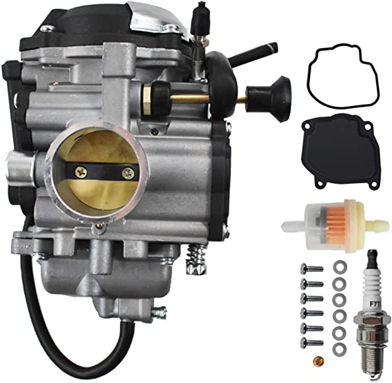 Carburetor Engines Carb Assembly Replacement for 1999 2000 2001 2002 2003 2004 Yamaha Bear Tracker YFM 250 2WD