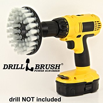 Drill Powered Upholstery Scrub Brush