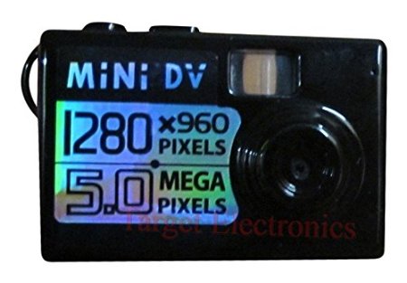 Winait 5MP Mini 5mp Worlds Smallest Hd Digital Video Camera Spy Camera Video Recorder Hidden Cam DV DVR with 1280 X 960 Resolution