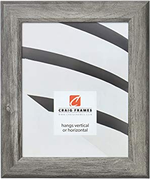 Craig Frames Arthur Picture Frame 12 x 18 Inch Gray Barnwood