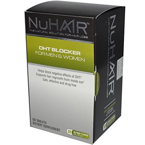 NuHair DHT Blocker for Men and Women - 60 Tablets