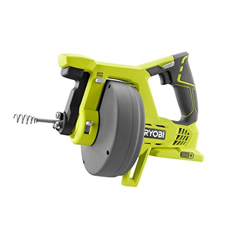 Ryobi P4001 18-Volt ONE  Cordless 25 foot Drain Auger (Tool Only - Battery and Charger NOT Included)