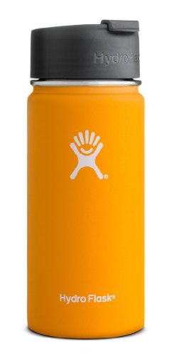 Hydro Flask Vacuum Insulated Stainless Steel Water Bottle Wide Mouth w Hydro Flip Cap