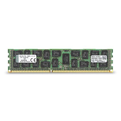 Kingston Technology 16GB (1x16 GB) 1333MHZ DDR3 PC3-10600 Reg ECC Low Voltage DIMM for Select HP/Compaq Servers KTH-PL313LV/16G