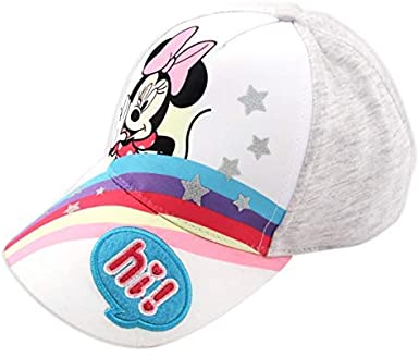 Disney Little Girls Minnie Mouse Cotton Baseball Cap Age 2-4 or 4-7