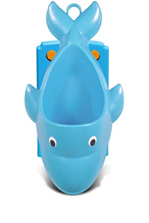 Tenby Living Blue Dolphin Potty Training Urinal for Boys – Adjustable and Easy to Use for Toddlers