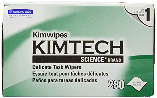 Kimtech Science KimWipes Delicate Task Wipers 1-ply 280 count (Pack of 2)