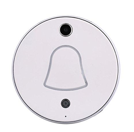 Wireless WIFI HD Camera Doorbell Door Camera For Home Security Camera System (One size, A)