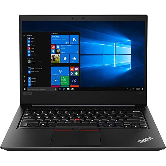 Lenovo 2018 Premium ThinkPad E480 14 Inch 1080p Laptop (Intel i5-7200U up to 3.1GHz, 8GB/12GB/16GB/32GB RAM, 512GB PCIe NVMe SSD, 1TB/2TB HDD, Intel HD 620, WiFi, Bluetooth, HDMI, USB-C, Windows 10)