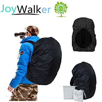 Joy Walker Backpack Rain Cover Waterproof Breathable Suitable for (15-30L, 30-40L, 40-55L) Backpack Hiking /Camping /Traveling