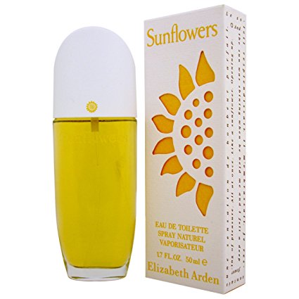 Sunflowers By Elizabeth Arden For Women. Eau De Toilette Spray 1.7 Oz.