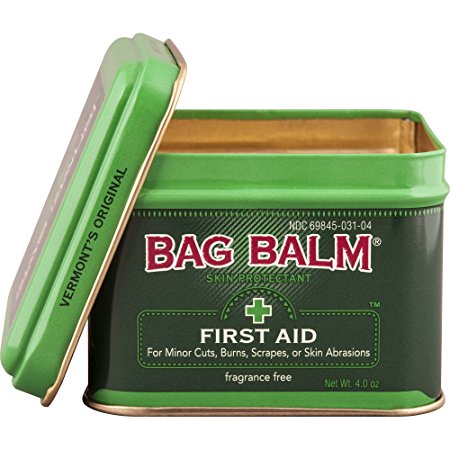 Vermont's Original Bag Balm First Aid Skin Protectant, 4 Ounce