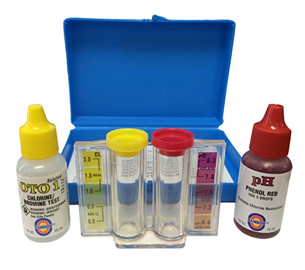 Pentair R151076 752 2 n 1 pH and Chlorine Test Kit