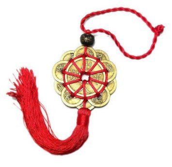 Prosperity Protection Set of 10 FENG SHUILucky Charm Ancient I CHING Coins