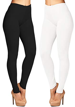 Leggings Mania Cyber M0nday Sale 2-PK Solid Buttery Soft Leggings