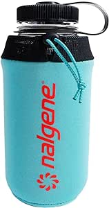 Nalgene Bottle Sleeve - Neoprene Water Bottle Sleeve - Prevents Condensation, Insulates Beverages Bottle Holder Sleeve - Designed for 32 Oz Bottle - Capri Teal