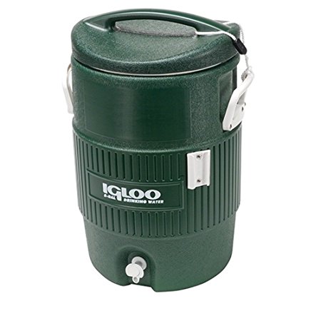 Igloo 385-451 400 Series Coolers, 5 gal, Red/Yellow