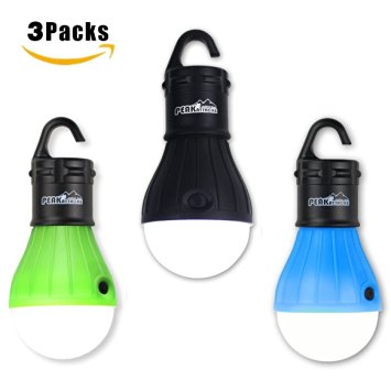 PeakAttacke Outdoor Portable Waterproof LED Tent Light for Camping, Hiking, Emergencies