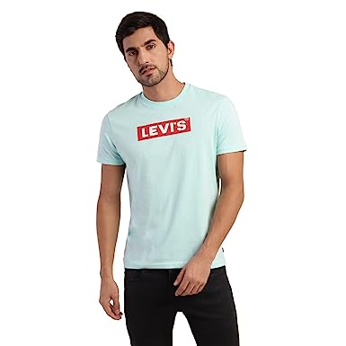 Levi's Men's Brand Logo Crew Neck T-Shirt