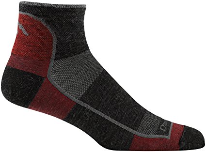 Darn Tough Vermont Men's 1/4 Merino Wool Ultra-Light Athletic Socks