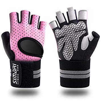 SIMARI Workout Gloves Women Men,Training Gloves Wrist Support Fitness Exercise Weight Lifting Gym Crossfit,Made Microfiber Lycra SMRG902