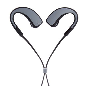 Sport Headphones,ACLUXS Bluetooth Headphones Wireless Earphones for Running with Mic with Noise Cancelling Earphones Earbuds (Bluetooth 4.1,atp-X,CVC 6.0,Sweatproof)--(Black)