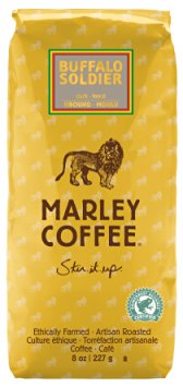 Marley Coffee Buffalo Soldier, Ground Coffee, 8 Ounce