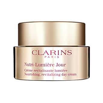 Clarins Nutri-Lumière Day Cream | Anti-Aging Moisturizer | Restores Radiance and Vitality To Mature Skin | Minimizes Appearance Of Deep Wrinkles and Age Spots | Nourishes and Softens | 1.6 Ounces