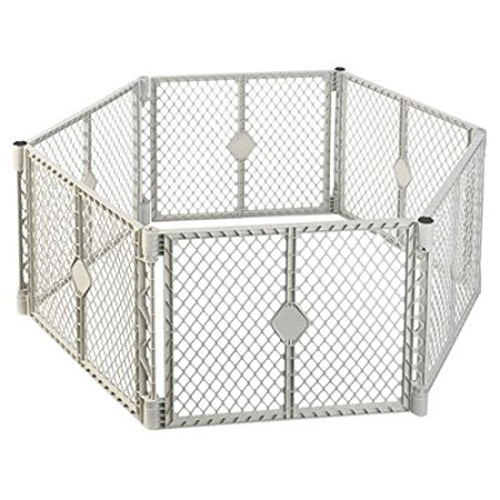 NORTH STATE IND 8666 Grey 6 Panel Play Gate