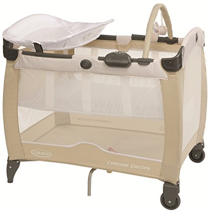 Graco Contour Electra Travel Cot - Benny and Bell