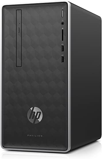 HP Pavilion Business Desktop PC 590-p0033w Intel Core i3-8100 (up to 3.60 GHz), 4GB DDR4-2400 SDRAM, 1TB 7200 RPM HDD, 16GB Optane Memory, DVD-ROM, USB Type-C, Keyboard and Mouse