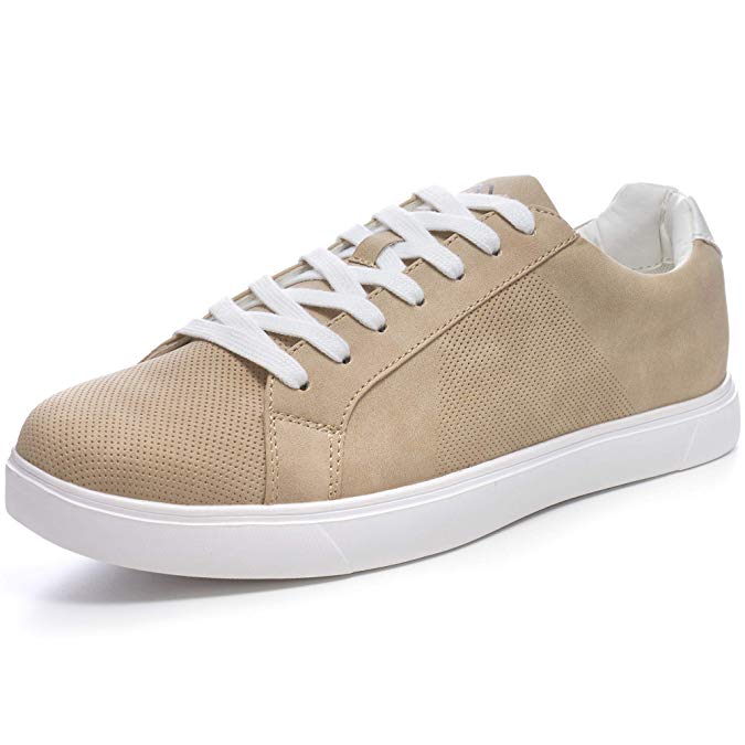 alpine swiss Ben Mens Perforated Low Top Sneakers