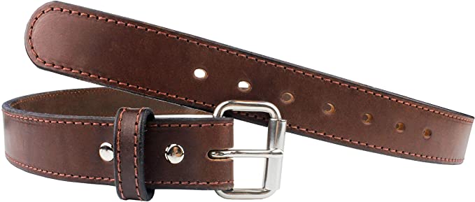 The Ultimate Steel Core Gun Belt | Concealed Carry CCW Leather Gun Belt with Steel Insert | Made in The USA | The Toughest 1 1/2 inch Premium Heavy Duty Leather Gun Belt