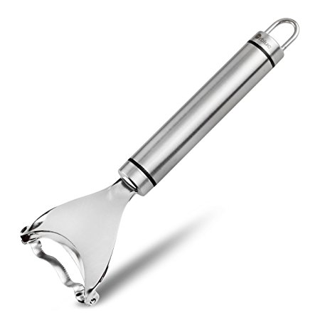 Orblue Corn Cobber, Stainless Steel Corn Peeler and Kernel Cutter