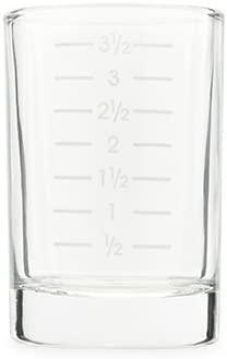 True Measured Slam 4oz Shot Glass, Set of 1