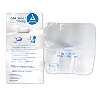 Think Safe CPRB01 CPR Barrier with One Way Valve