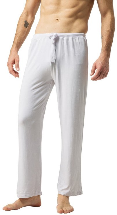 ZSHOW Men's Long Knit Pajama Lounge Sleep Pants Yoga Pants