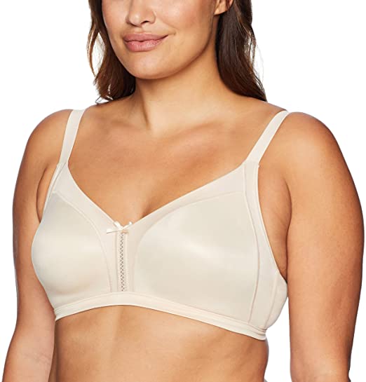 Bali Women's Double Support Wireless Soft Touch with Cool Comfort Bra DF0044