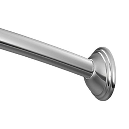 Moen CSR2155CH Curved Shower Rod, Chrome