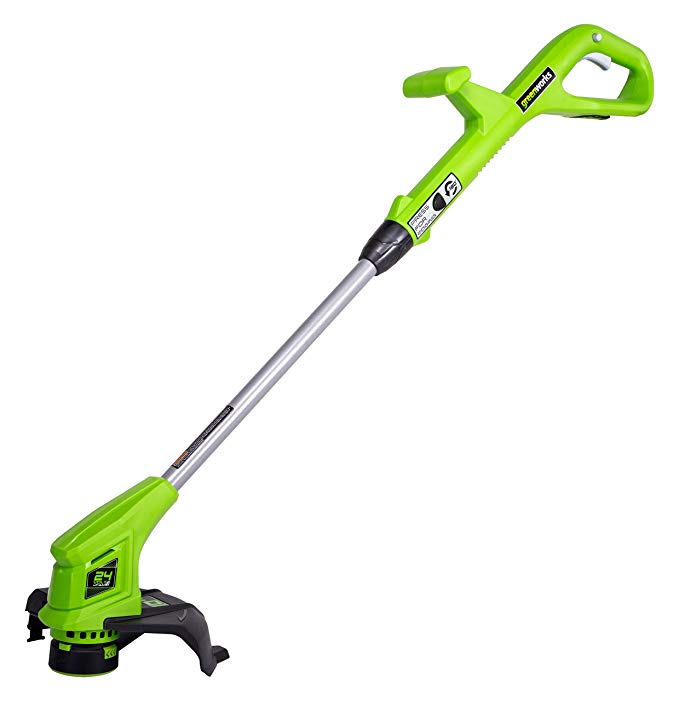 Greenworks 10-Inch 24V Cordless String Trimmer, Battery Not Included ST24B01