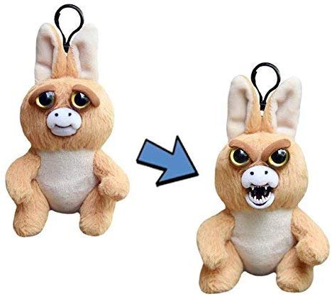 Feisty Pets Mini: Jacked up Joey- 4" Plush Stuffed Kangaroo