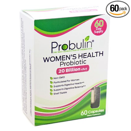 Probulin Women's Health Probiotic, 60 Capsules
