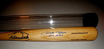 Pete Rose Hand Signed Autographed Adirondack Professional Size Baseball Bat (Inscrbed "Hit King" - COA - Mint Condition