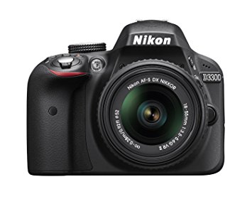 Nikon D3300 24.2 MP CMOS Digital SLR with Auto Focus-S DX NIKKOR 18-55mm f/3.5-5.6G VR II Zoom Lens, Black (Certified Refurbished)