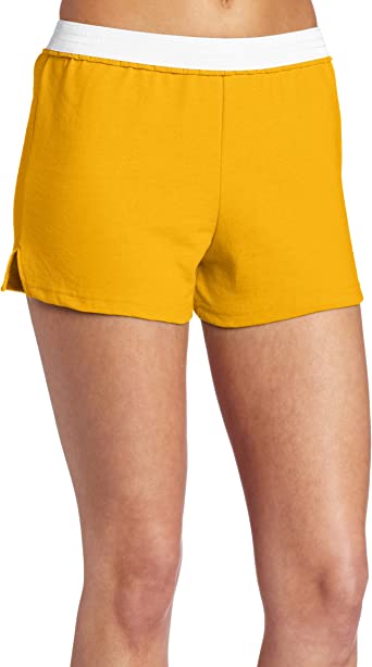 Original Soffe Cheer Shorts, Bright Gold, Adult Small