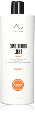 AG Hair Cosmetics Conditioner Light Protein Enriched for Unisex, 33.8 Ounce