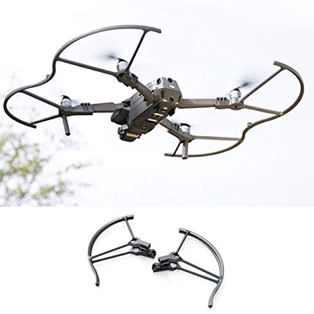 Hobby-Ace Propeller Guard Protector for DJI Mavic 2 Pro/Zoom Propeller Protector Protection Accessories Quick Release Light Weight 2pc (Grey) …